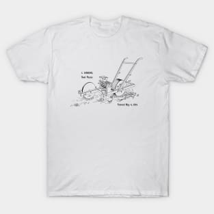 Vintage Seed Planter Patent Art c1841 T-Shirt